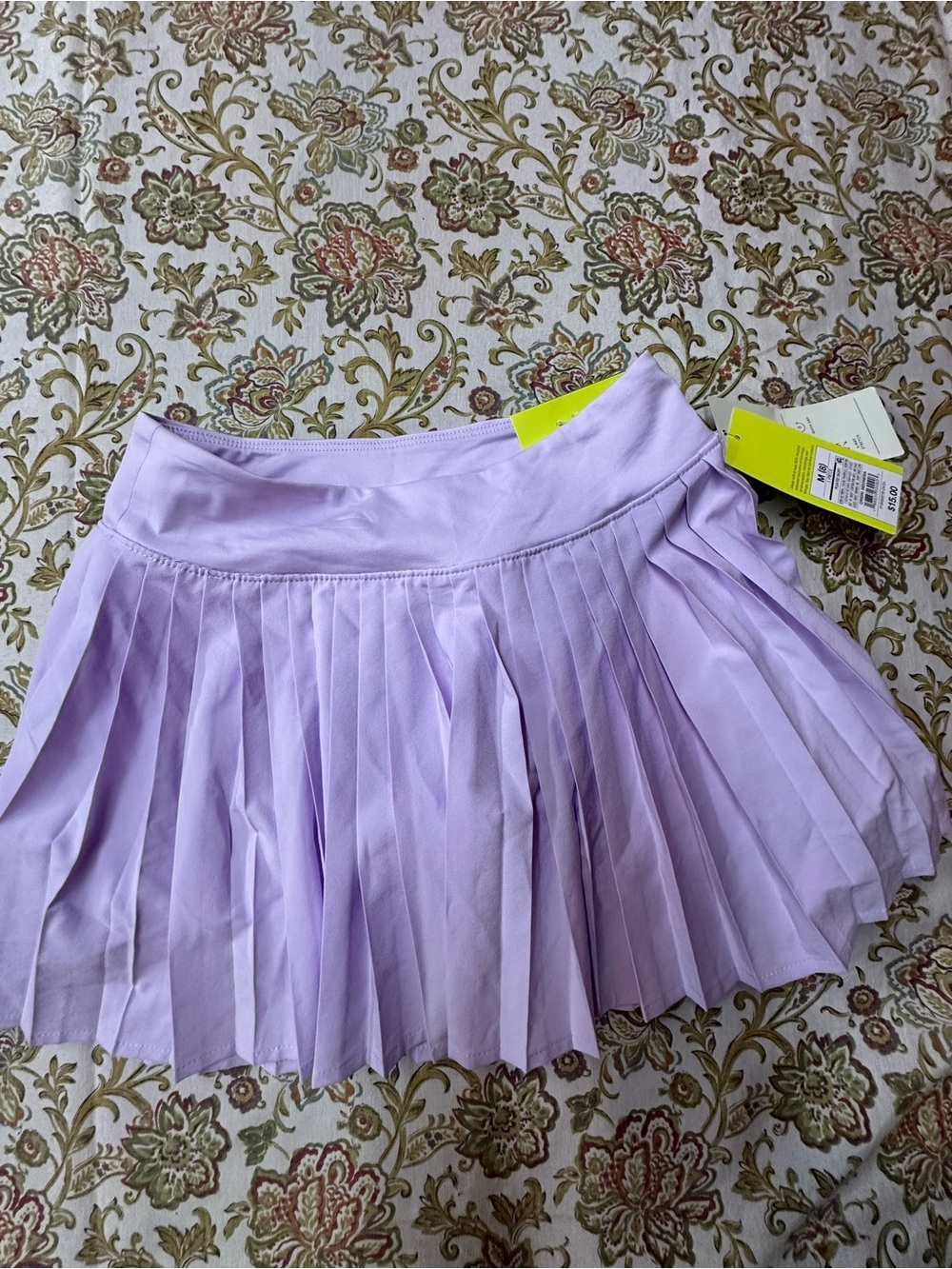 Target Lilac Pleated Skater Mini Skirt